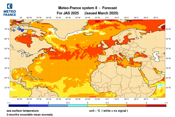 modèles MF-S8 Météo-France pour SST