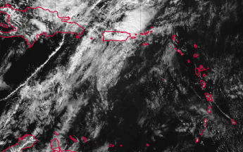Image satellite du mardi 6 février 2024 à 13h30 locales
