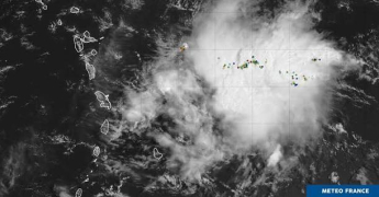 Etat des lieux pluviometrique au 22 juillet 2026 aux antilles françaises