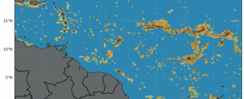 Image satelittaire de MODIS Aqua/Terra (composite de 7j) du 10/12/2024