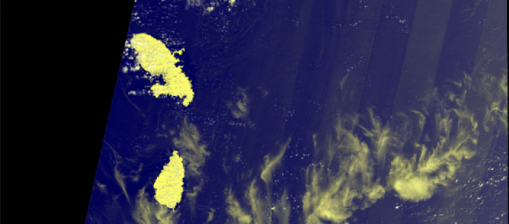 Télédetection sargasses