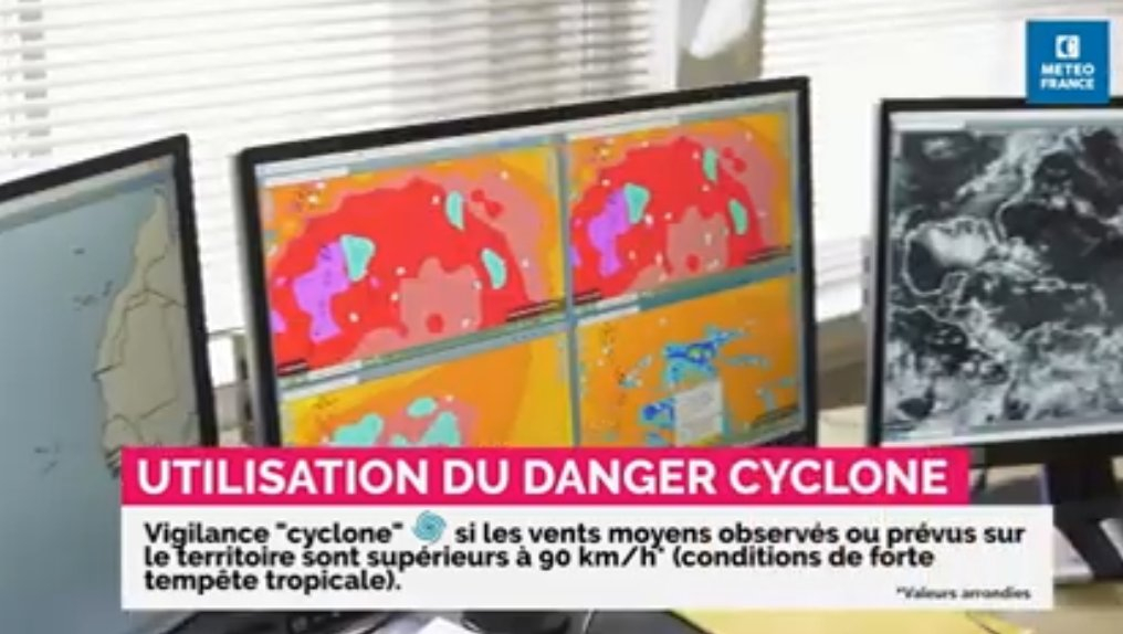 2- Quelle vigilance quand un cyclone menace ?