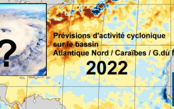 Prévisions d'activité cyclonique sur le bassin Atlantique Nord pour 2022