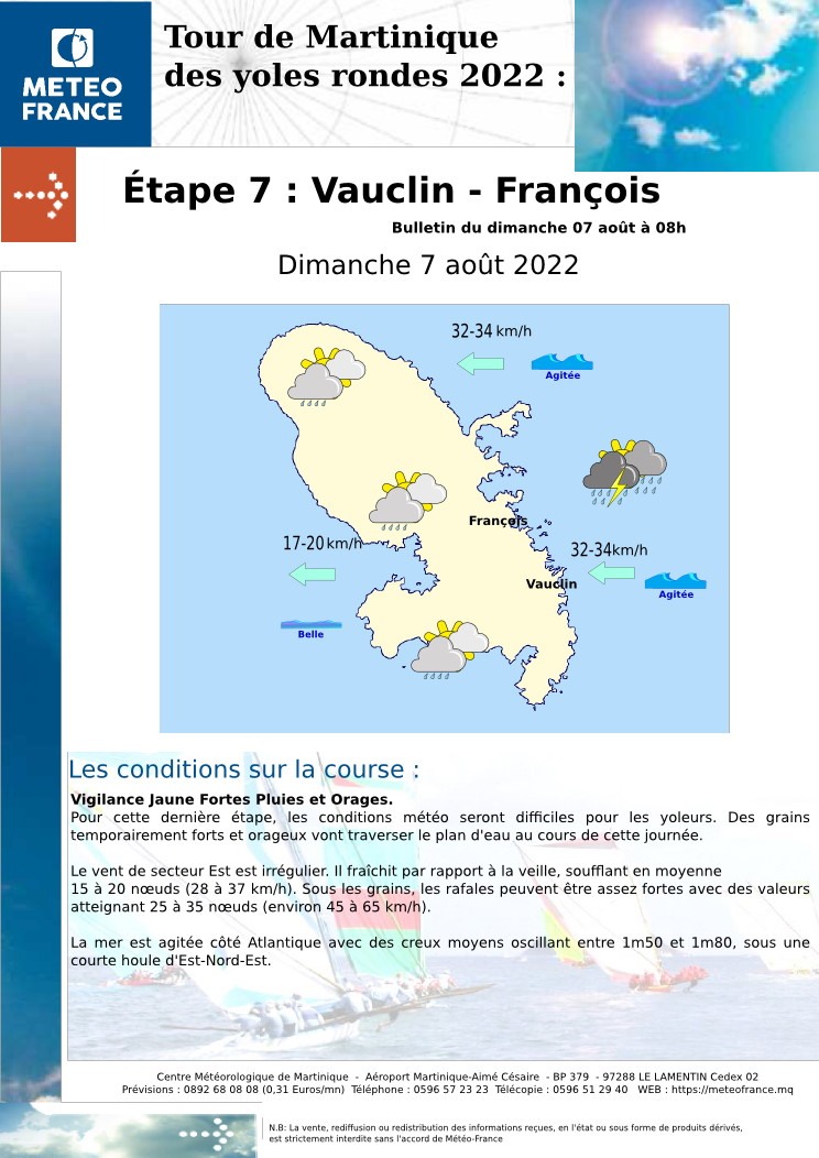 Etape 7 modifiée : Vauclin - François