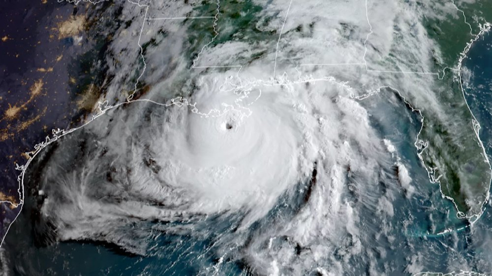 Ouragan majeur IDA en proche atterrissage sur la Louisiane
